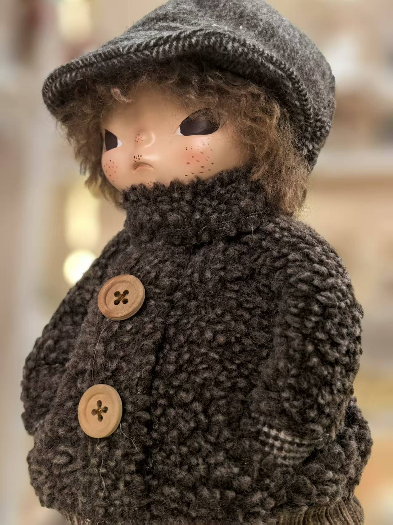 欧式手作玩偶摆件，家居艺术装饰品，送礼物手工艺品 XY001