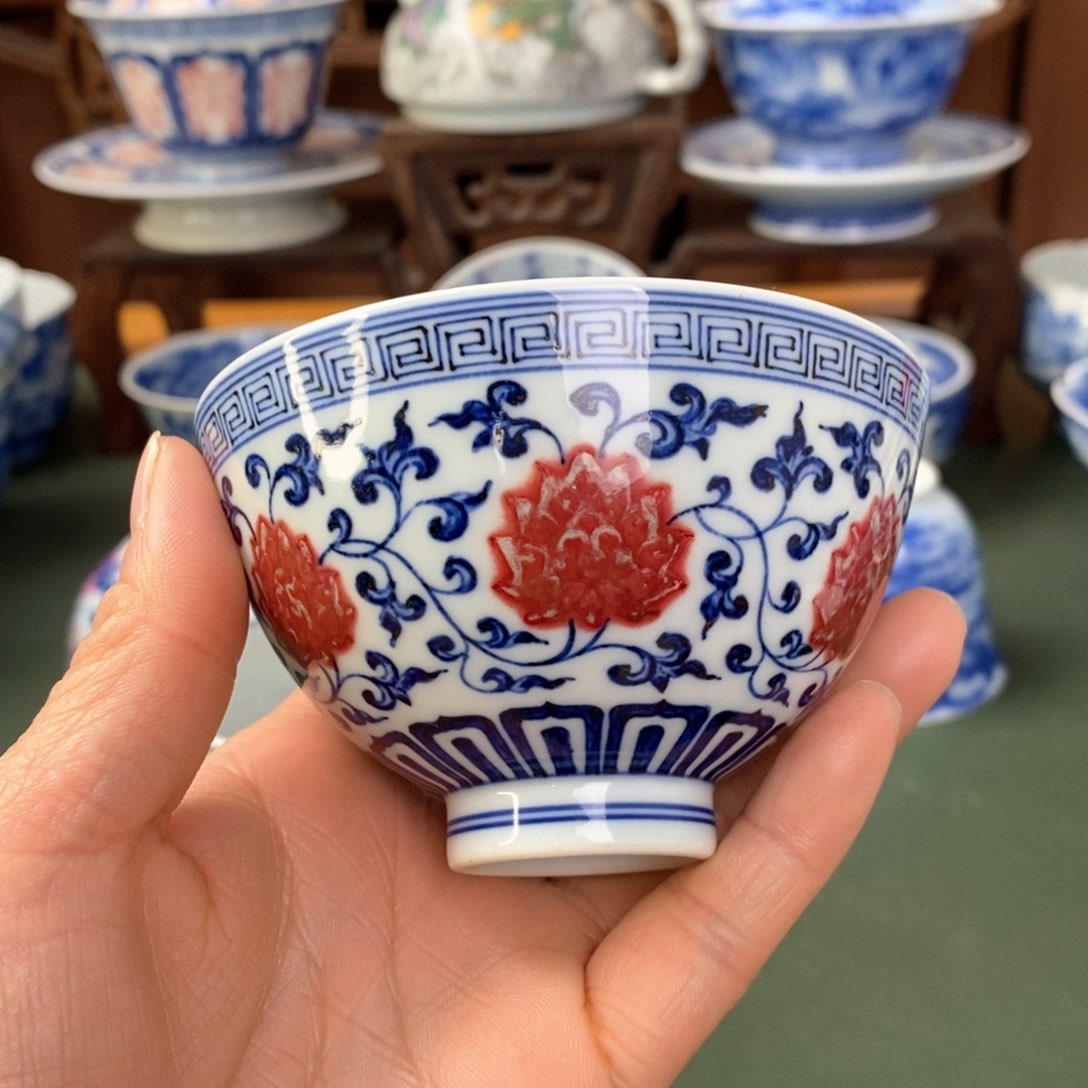 杯景德镇陶瓷手工手绘