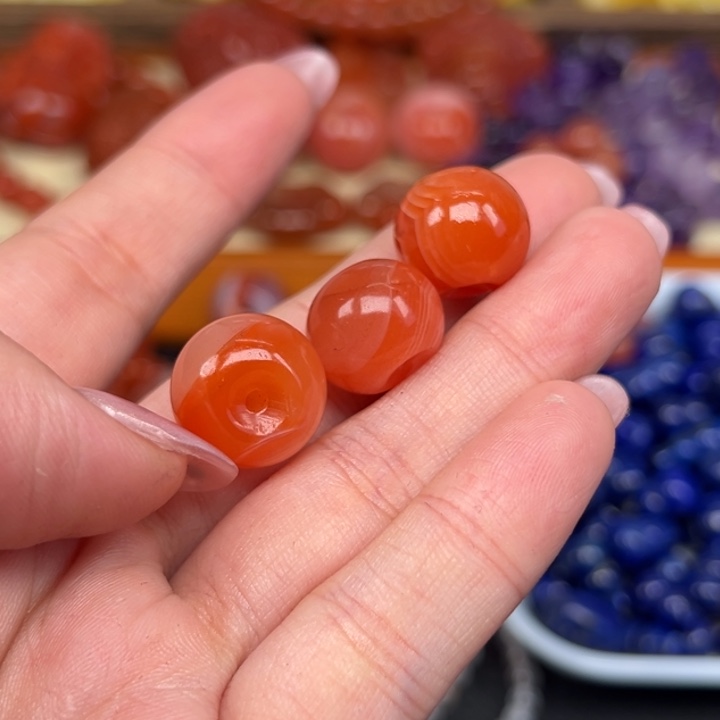 真***你南红玛瑙未镶嵌吊坠(不含链)