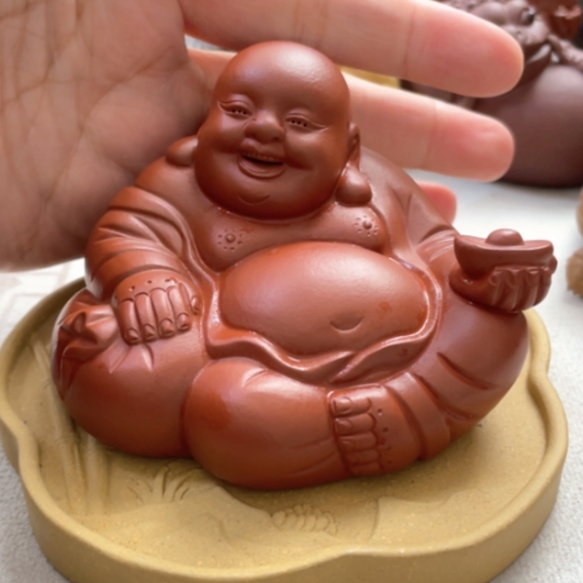 【闪购商品】紫砂茶宠紫砂弥勒