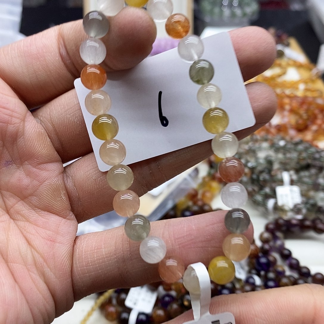 水晶手链未镶嵌天然