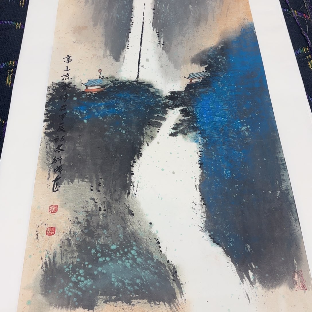 国画国画老师作品刘