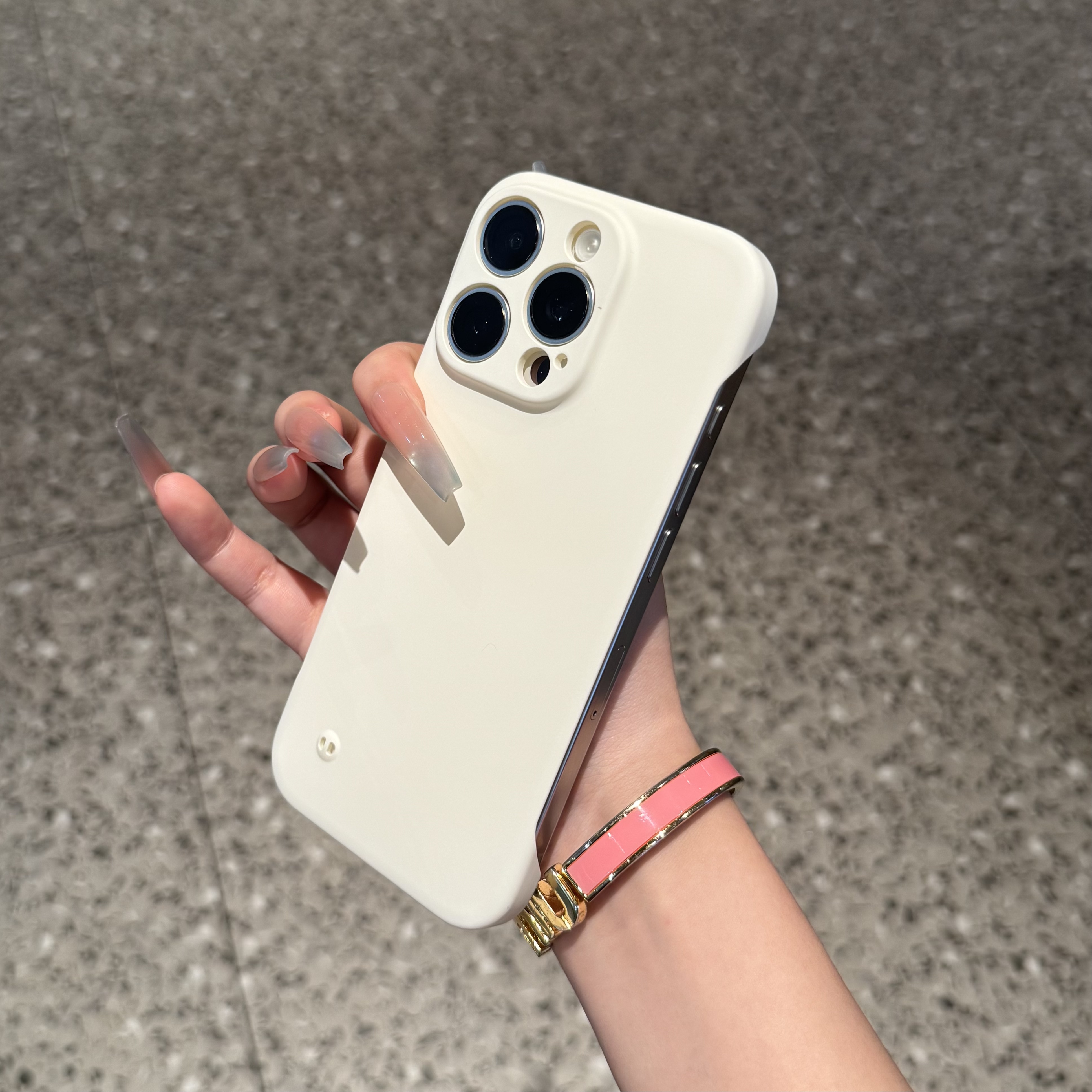 飞虎胜纯色磨砂适用苹果16promax手机壳华为oppo无边框小米15vivo
