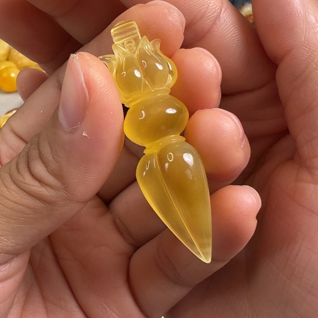 蜜蜡未镶嵌裸石蜜蜡