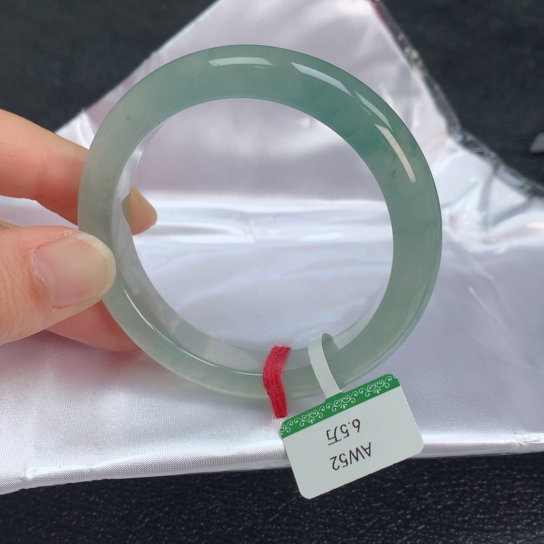 翡翠手镯未镶嵌52正