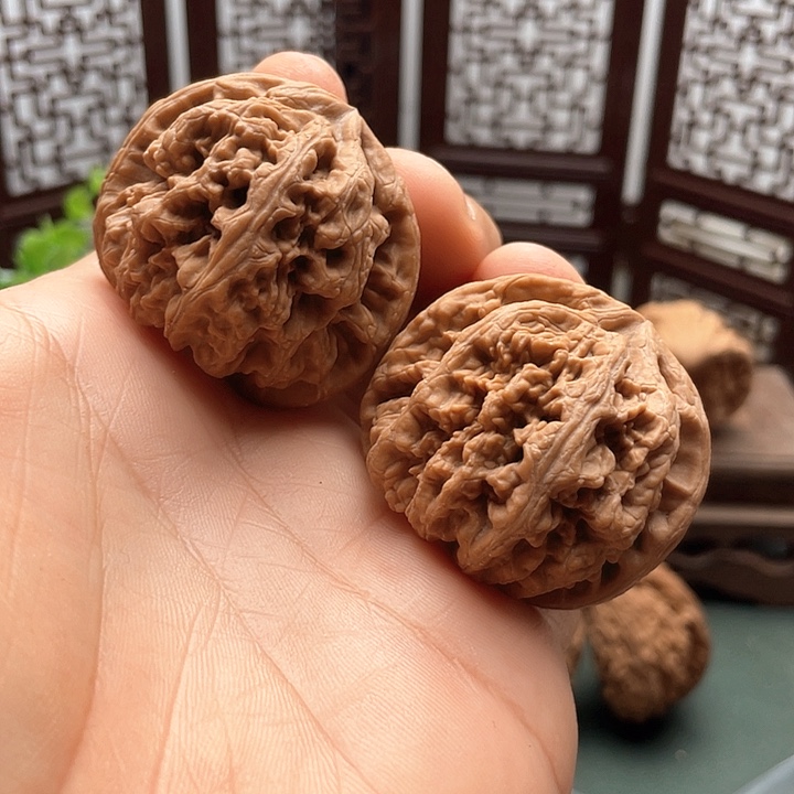把件文玩核桃粗筋