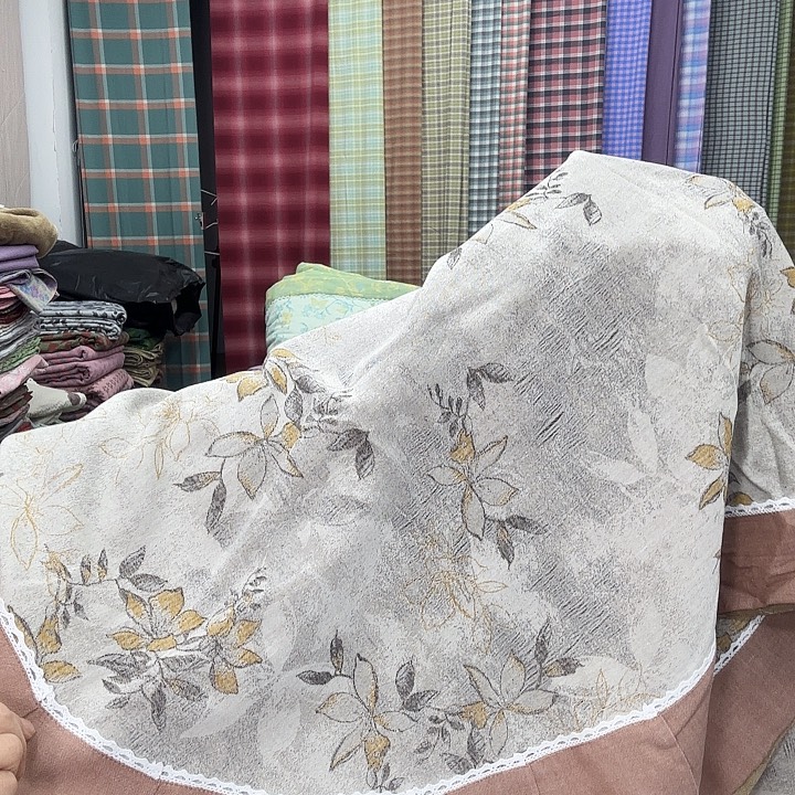 棉被罩2.2米×2.4米不带花边床单圆角2.5米×2.4米整套标准