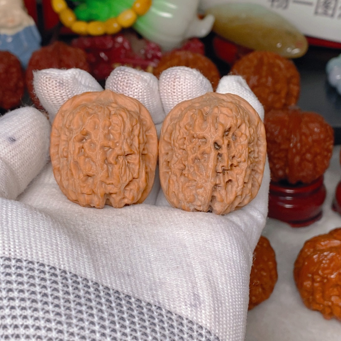 吊坠文玩核桃35 西北将军