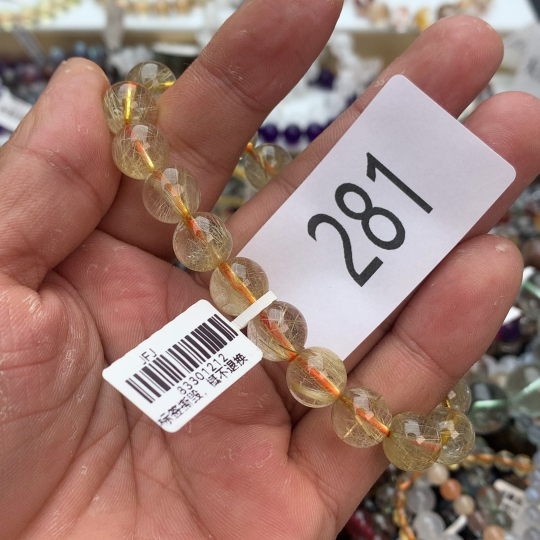 【闪购商品】水晶手绳未镶嵌手链