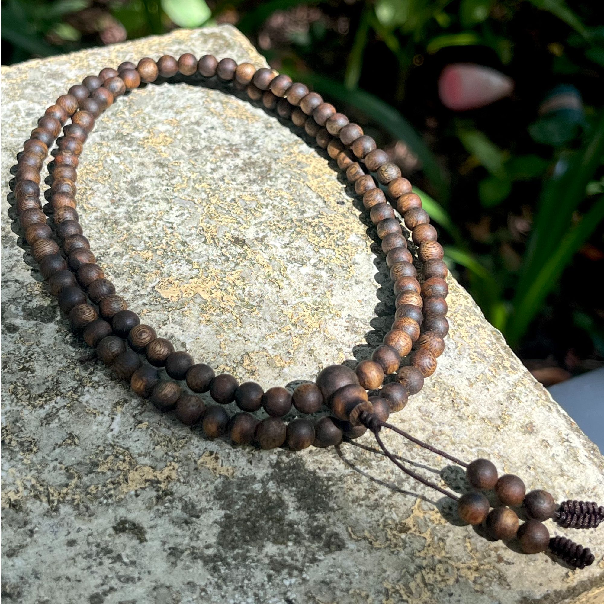 沉香【梨香佰世】海南绿奇楠6mm圆珠尖峰岭醇化老料多圈 多样性发一