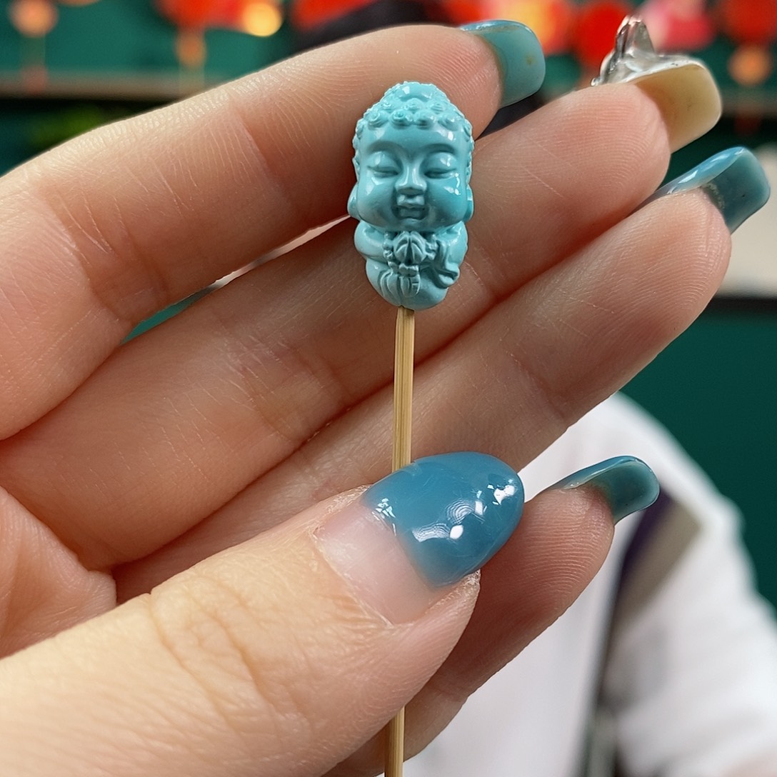绿松石珠宝奇石未镶嵌