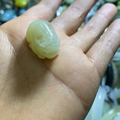 和田玉颈饰未镶嵌挂件