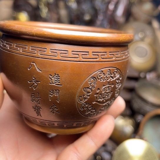 铜制工艺把玩摆件