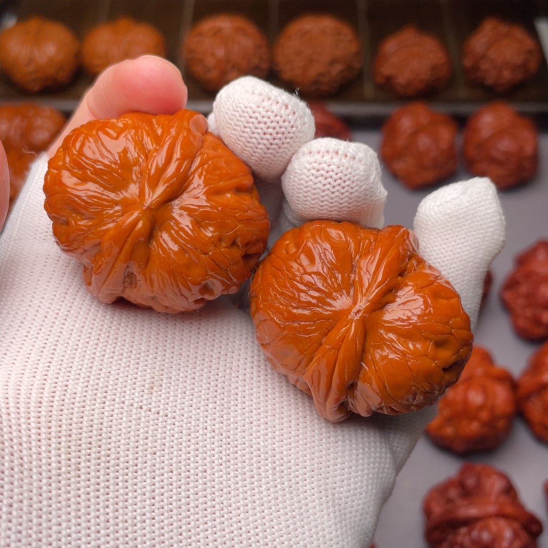 文玩核桃把件元宝41