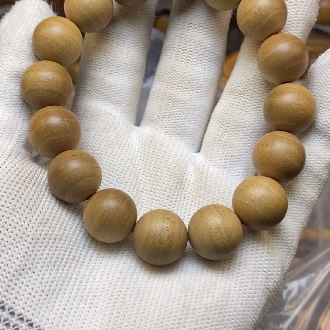 檀香木手串/手链忆**煙老山檀红肉奶香1.5手串