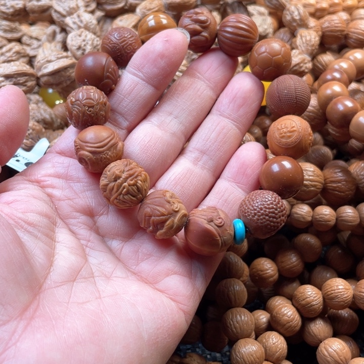 猴头核桃手串1.5多宝