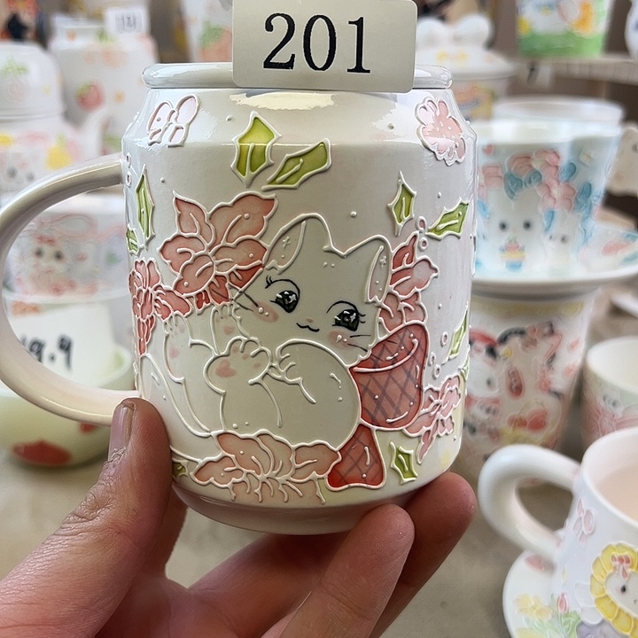 景德镇高温釉下濑户烧手绘陶瓷201