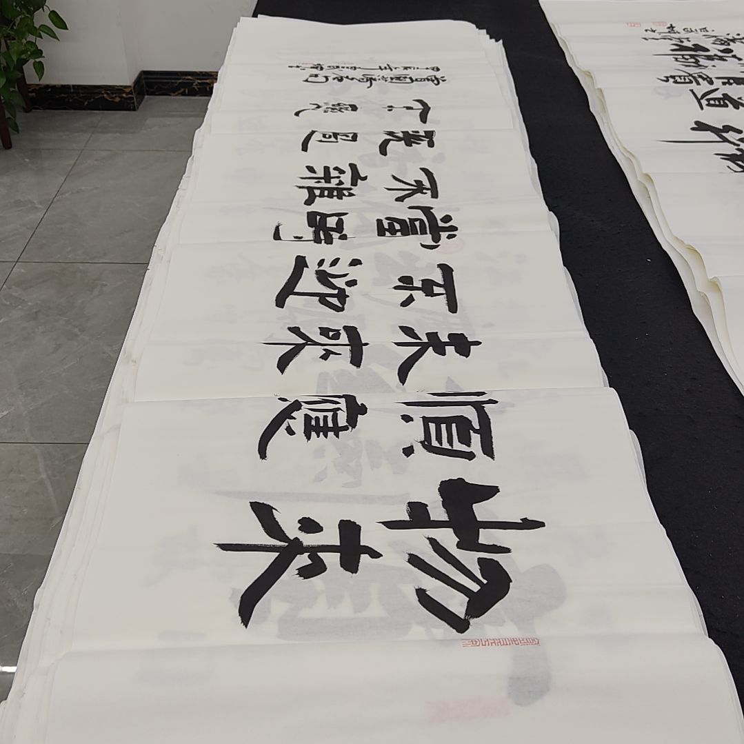 白武坤老师作品一副