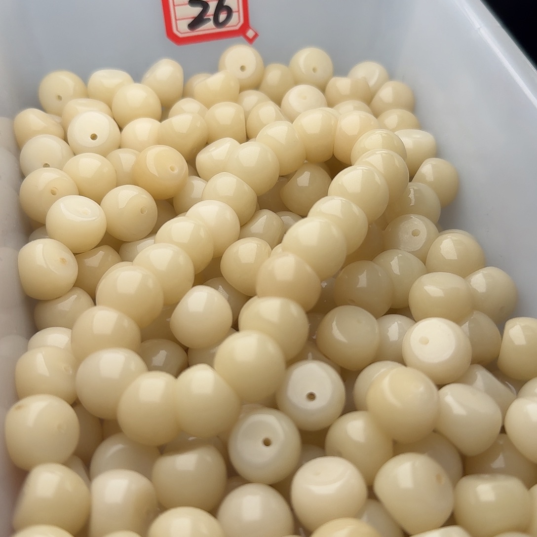 菩提根/象牙果吊坠20 颗菲料奶咖干磨 14 蒜瓣  厚切