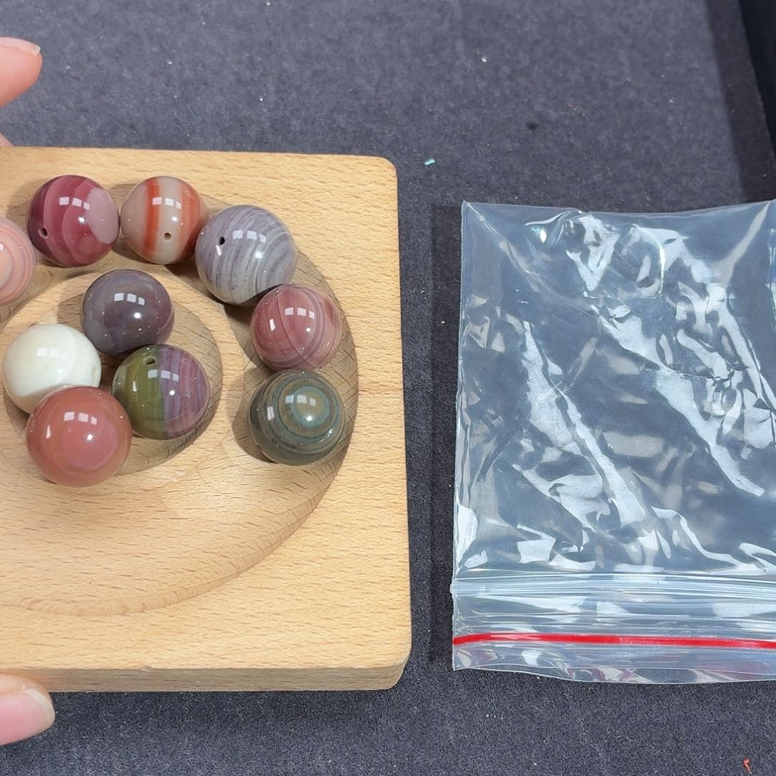 木***~玛瑙/玉髓合金手链