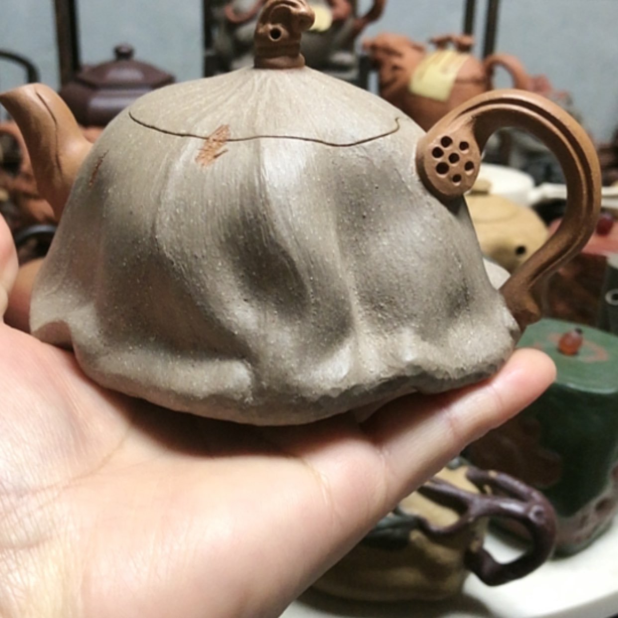 【闪购商品】紫砂茶壶口微宽可以忽略