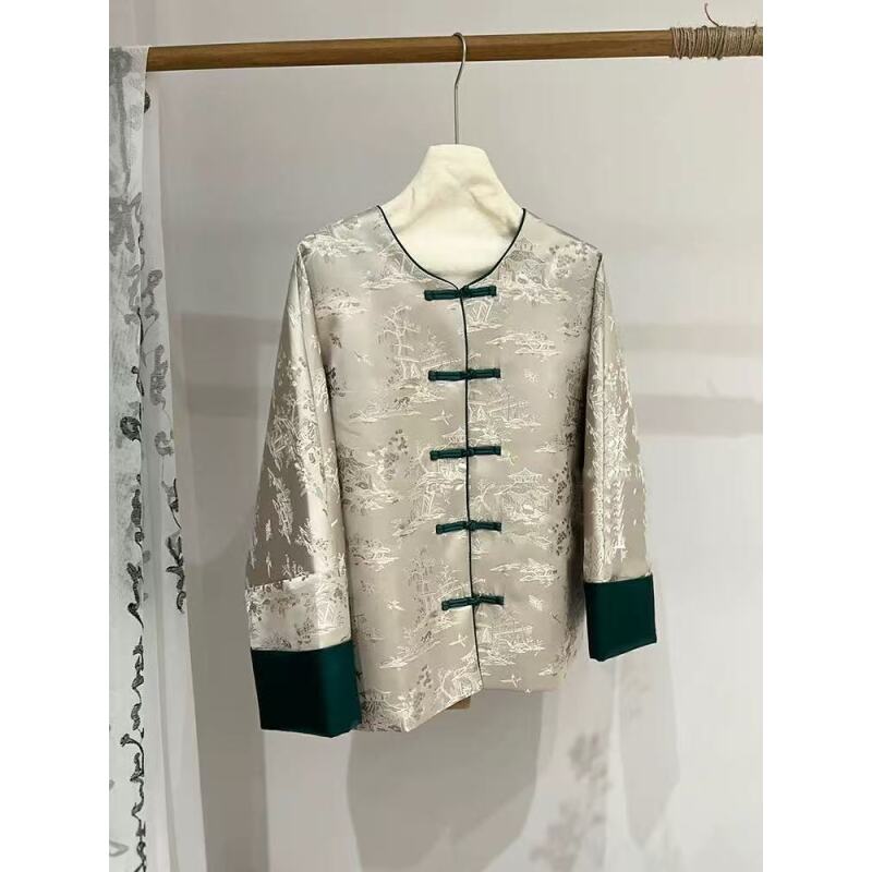 2025款气质爆款新中式国风女装外套-2025A0016-姣姣