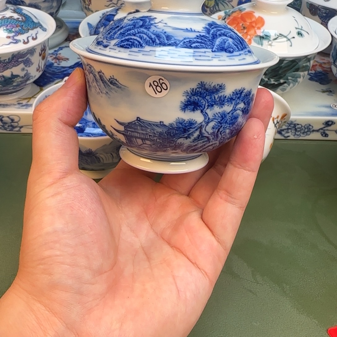 彦祖纯手工手绘茶具186