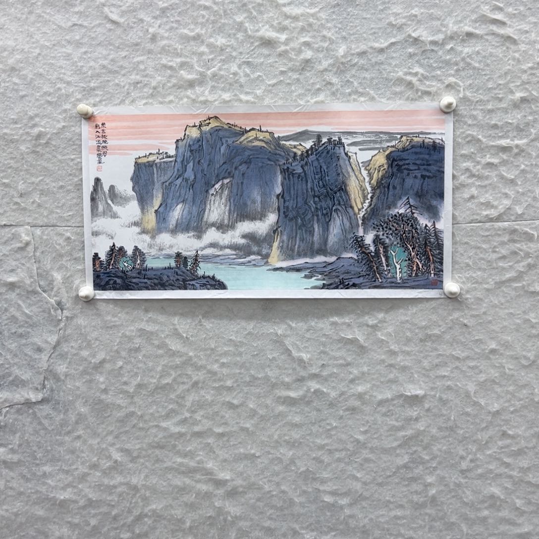 国画鲍古风国画精品