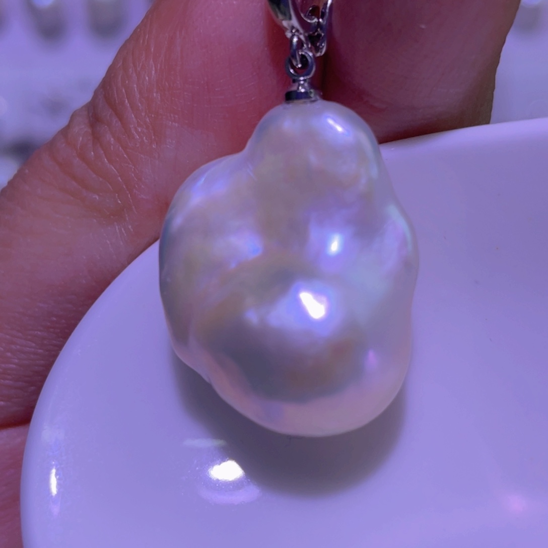 天然淡水珍珠吊坠淡水珍珠未镶嵌