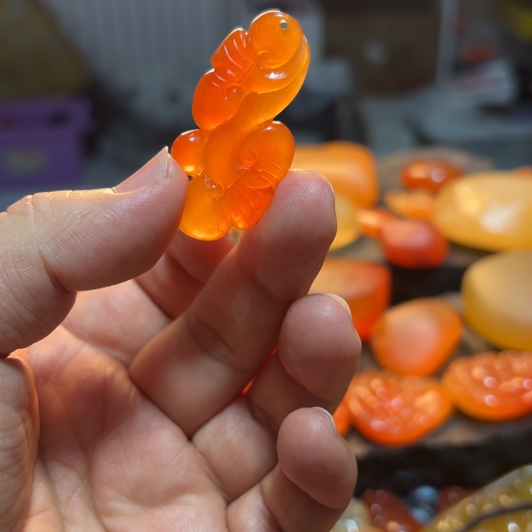 石英质玉挂件未镶嵌萍*姐