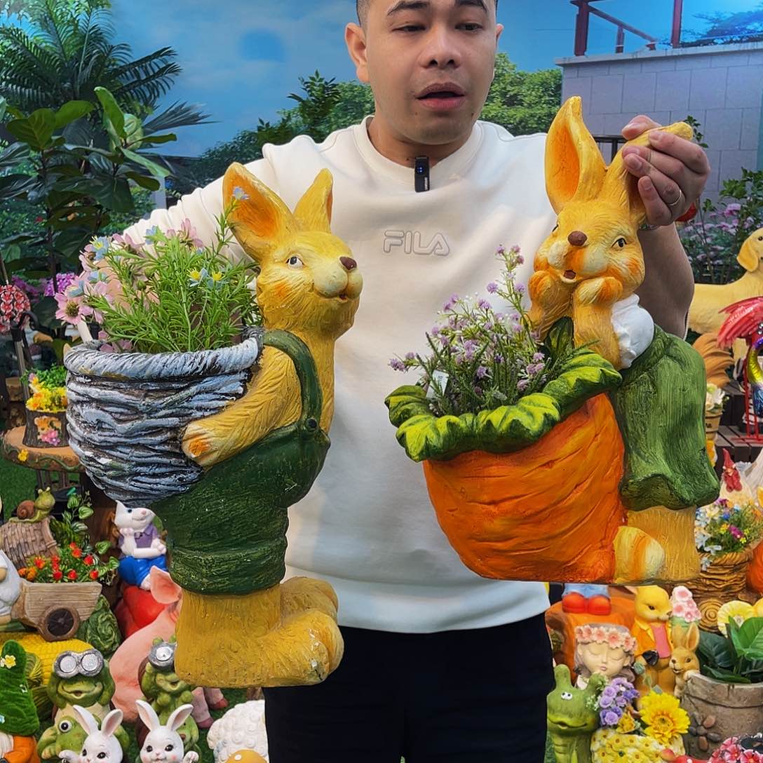 红陶花园庭院摆件&002&