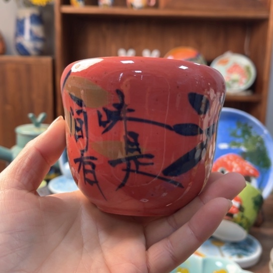 炉景德镇釉下手绘陶瓷 