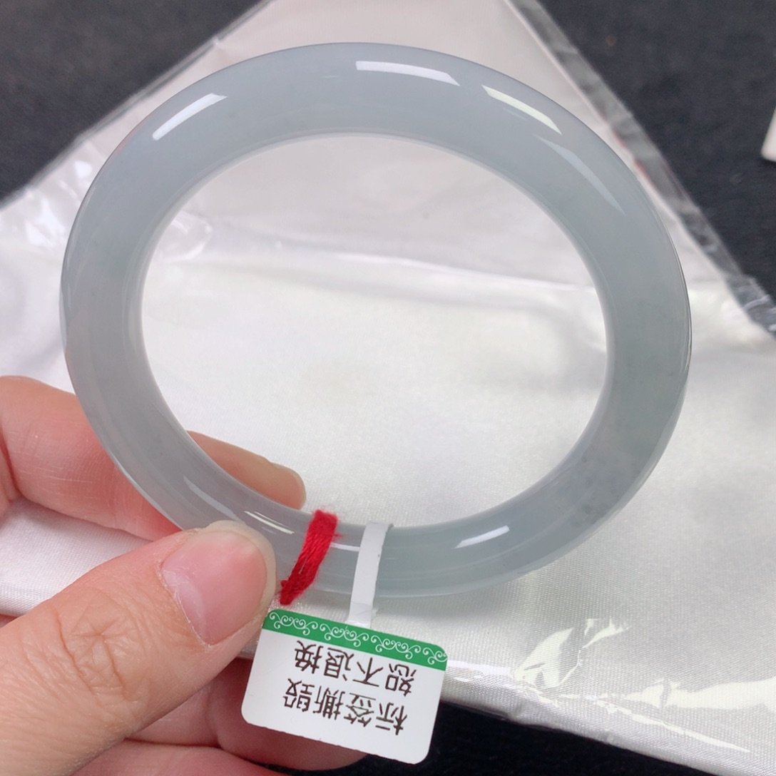 未镶嵌手镯翡翠缅甸天然翡翠手镯57