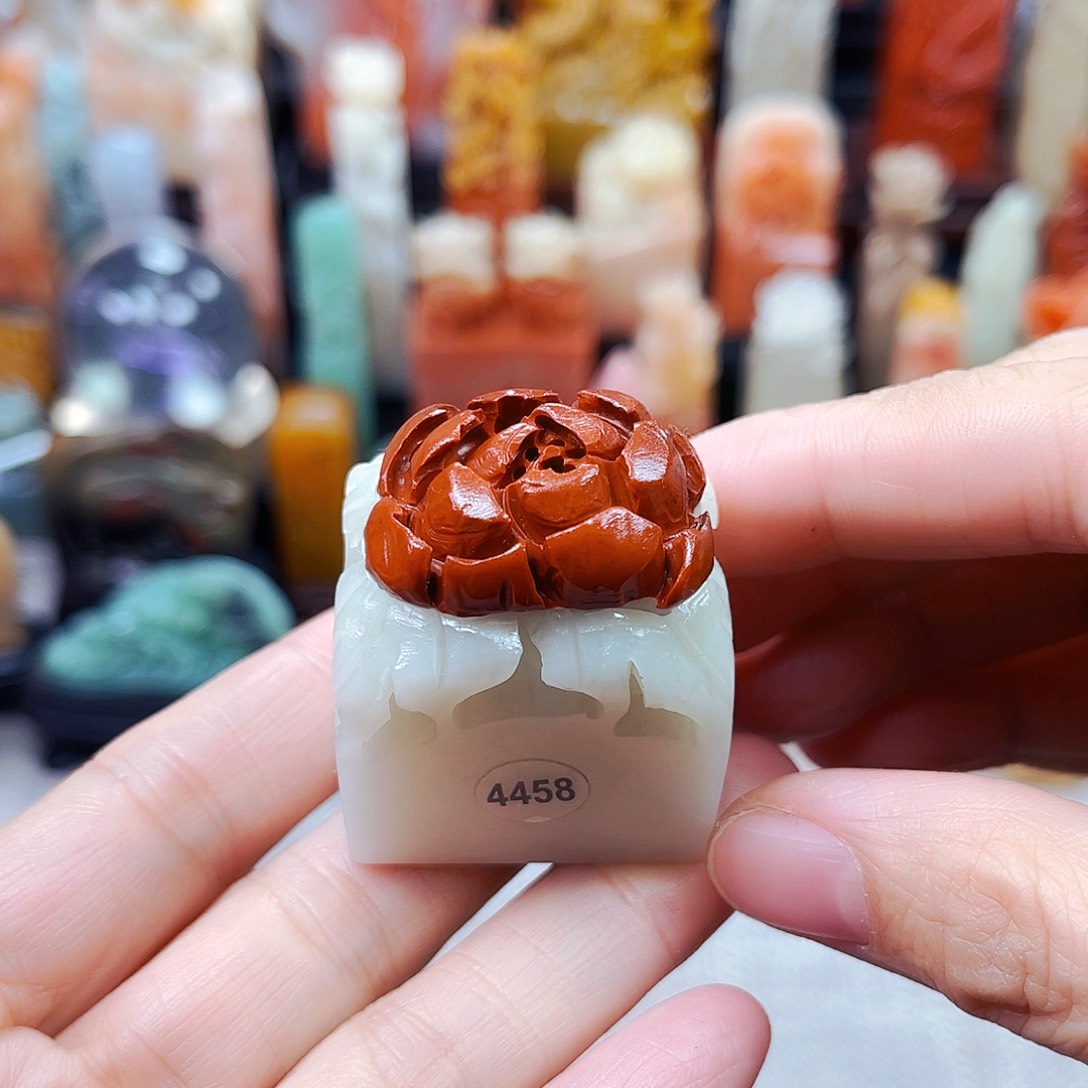 寿山石印石4458包邮包刻