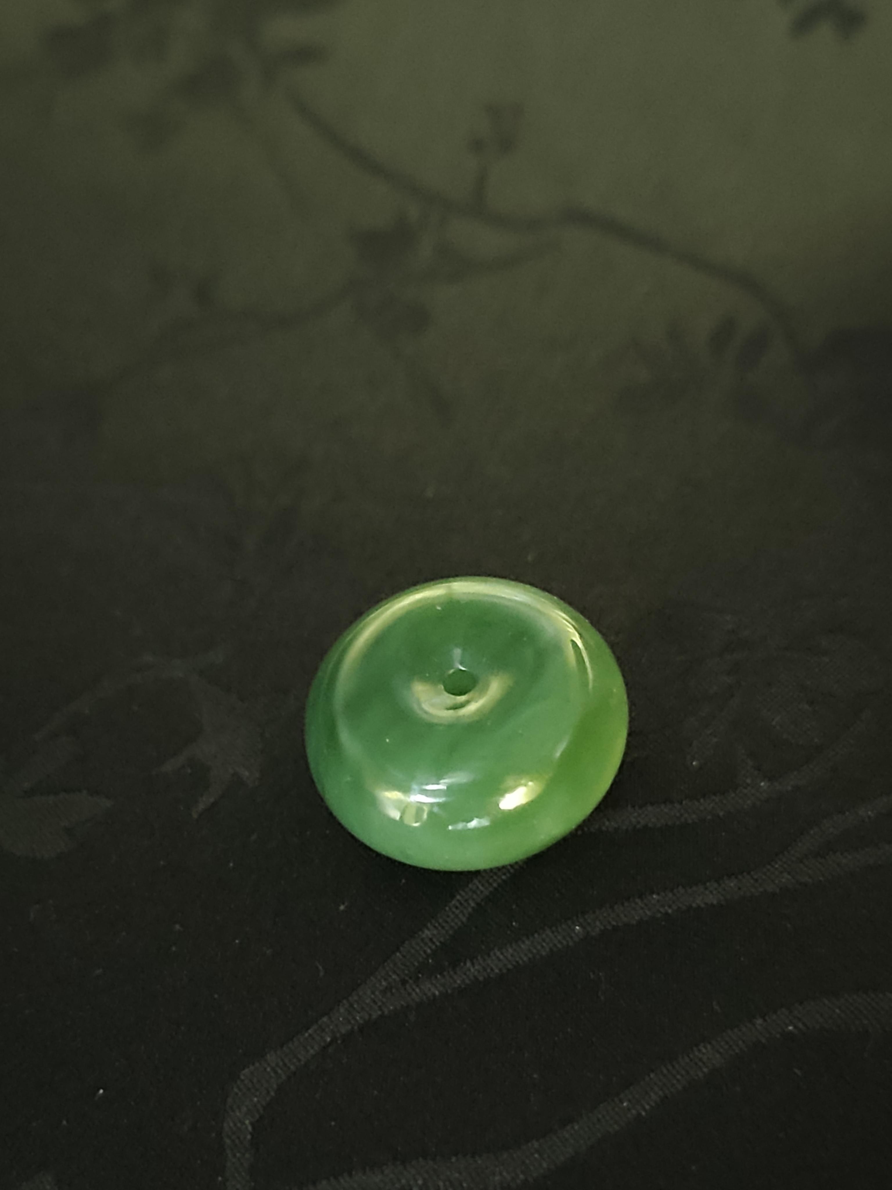 （和田馆）和田玉碧玉吊坠DZ014   25X25X10mm