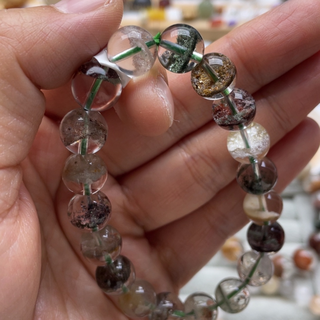 未镶嵌手链水晶一线天