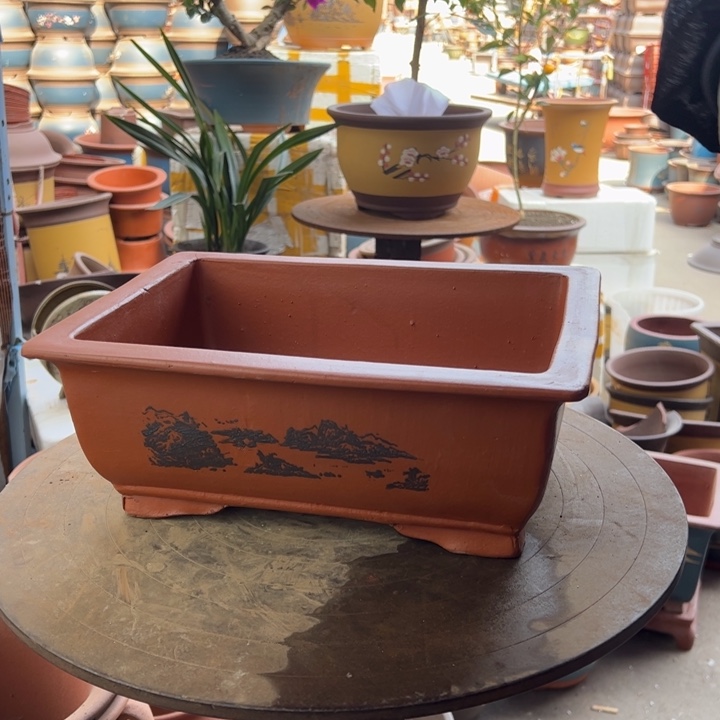 紫砂32红马槽 口径32×24×12