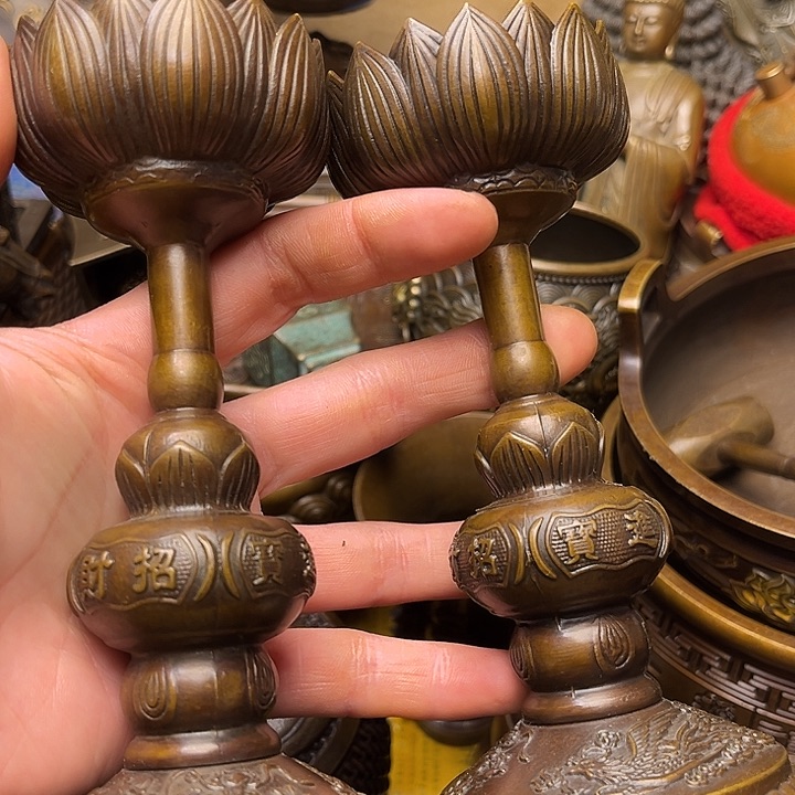 精美铜器批发档口