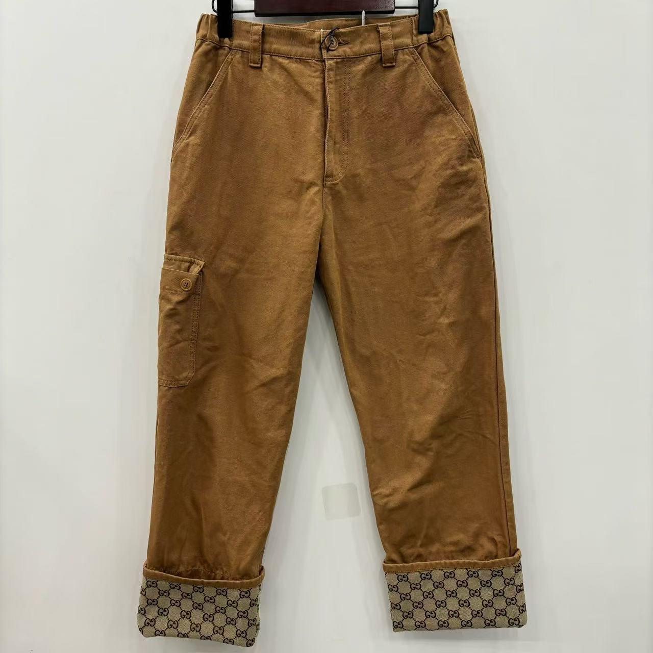 95新 GUCCI/古驰 （jp）wz 双g满印牛仔裤/44