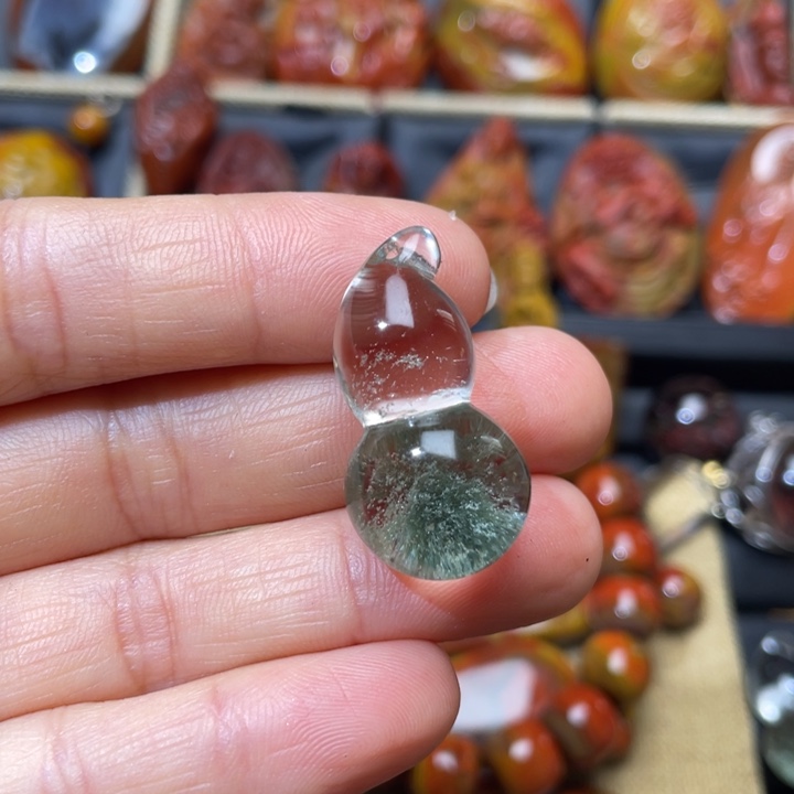 水晶绿幽灵葫芦未镶嵌