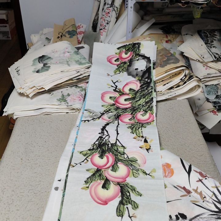 皇***燕国画落款后台备注
