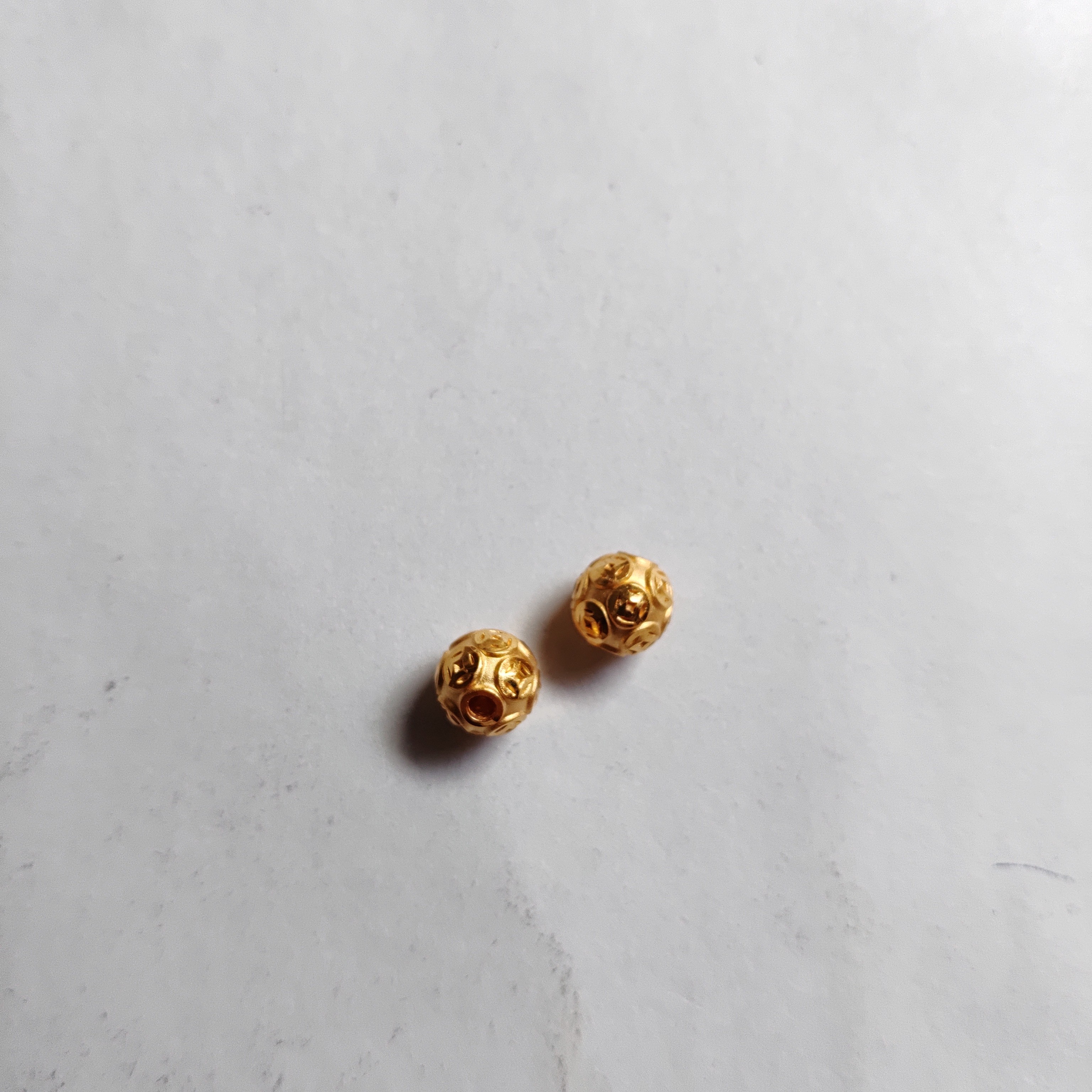 金元宝足金999貔貅珠子首饰