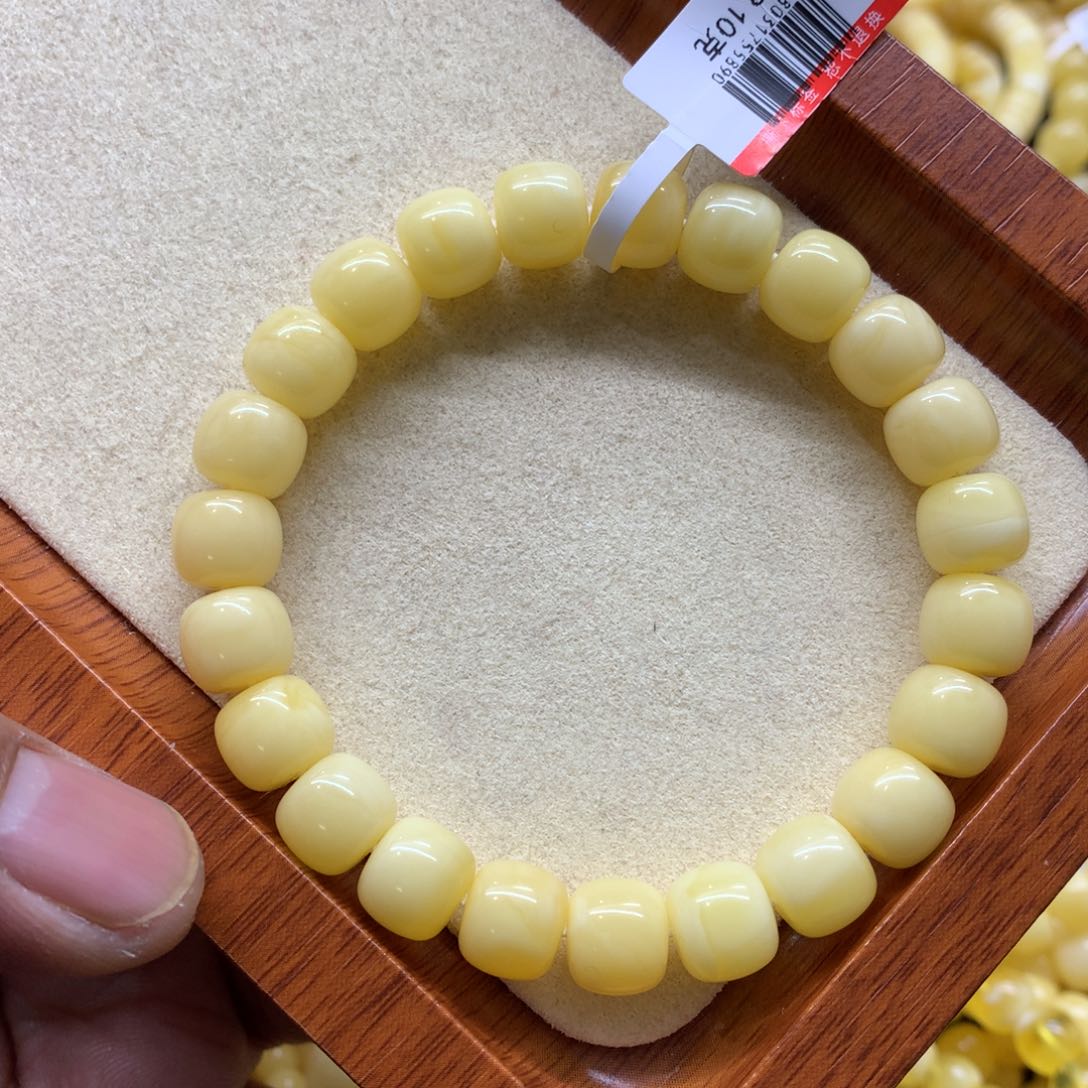 蜜蜡手链未镶嵌蜜蜡