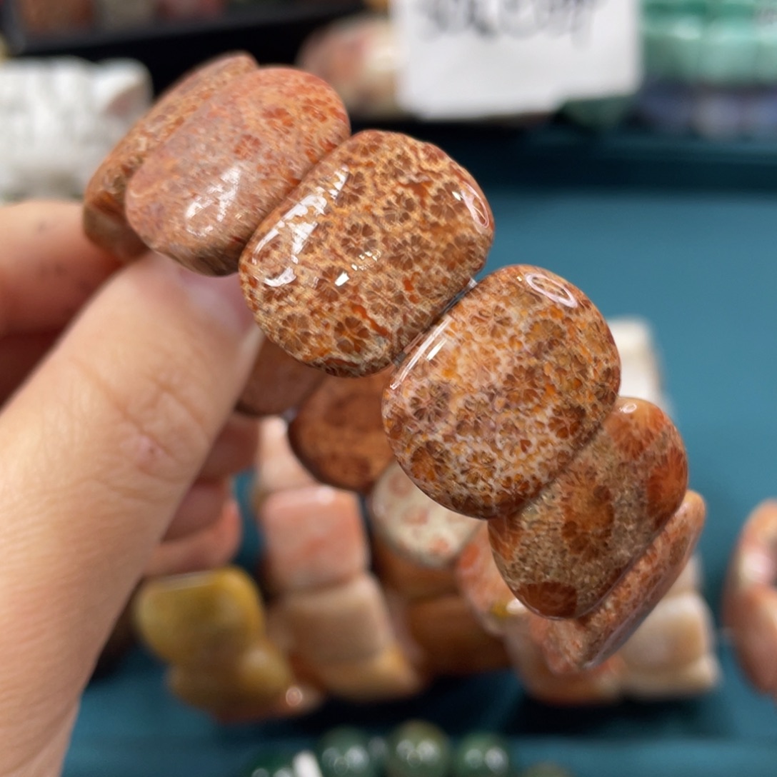 未镶嵌手镯硅化玉