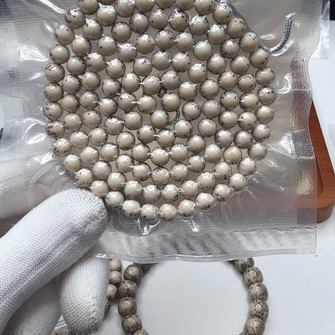 星月菩提吊坠21冰白河豚7圆108