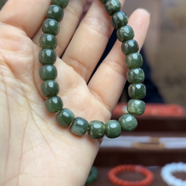 和田玉手链未镶嵌