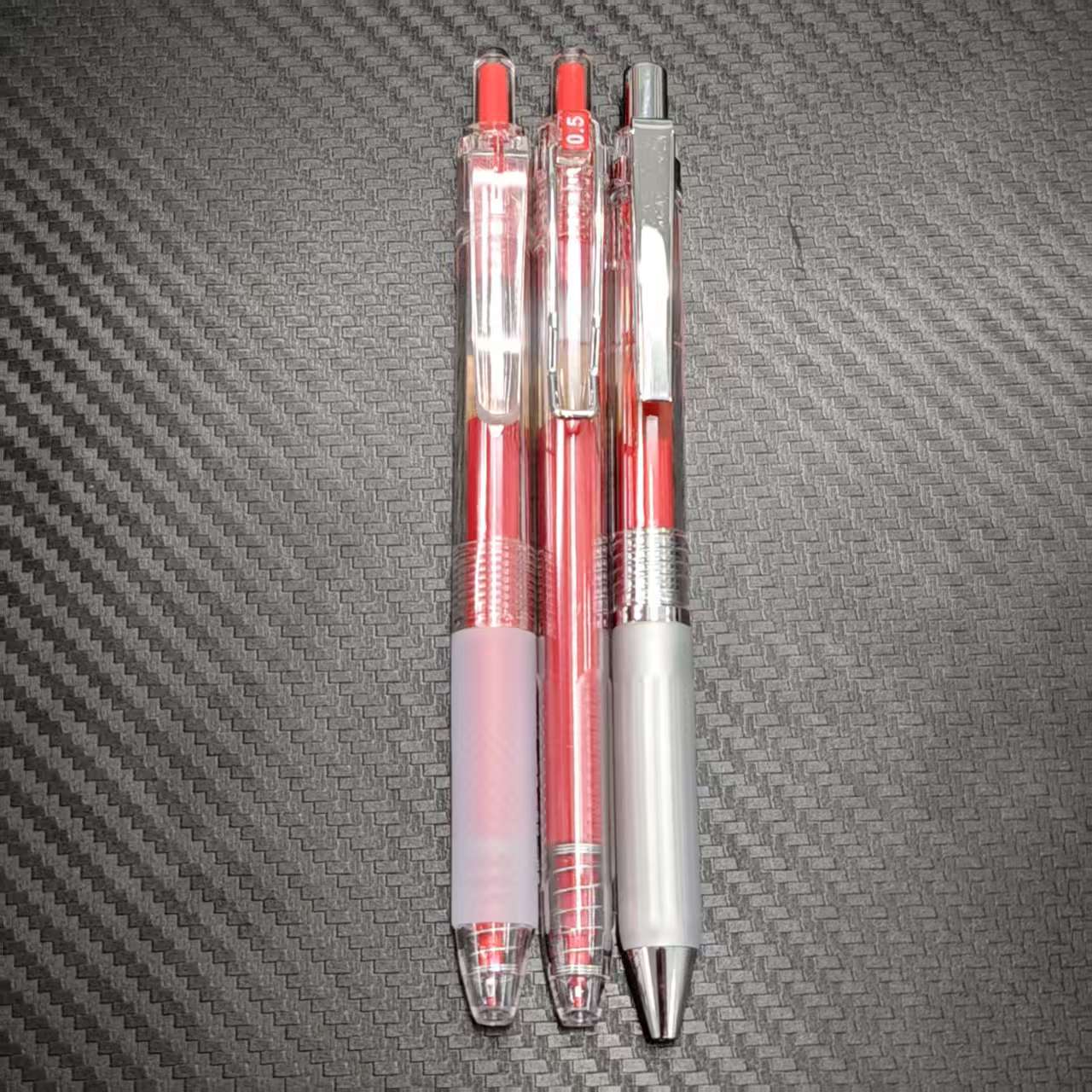 【发3支-红色】【东米银甲卫士+lala（巨能写+墨挺多）】