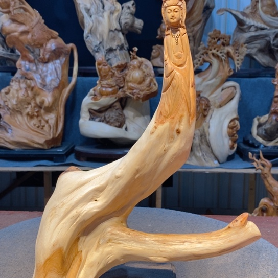 柏木（崖柏）根雕摆件