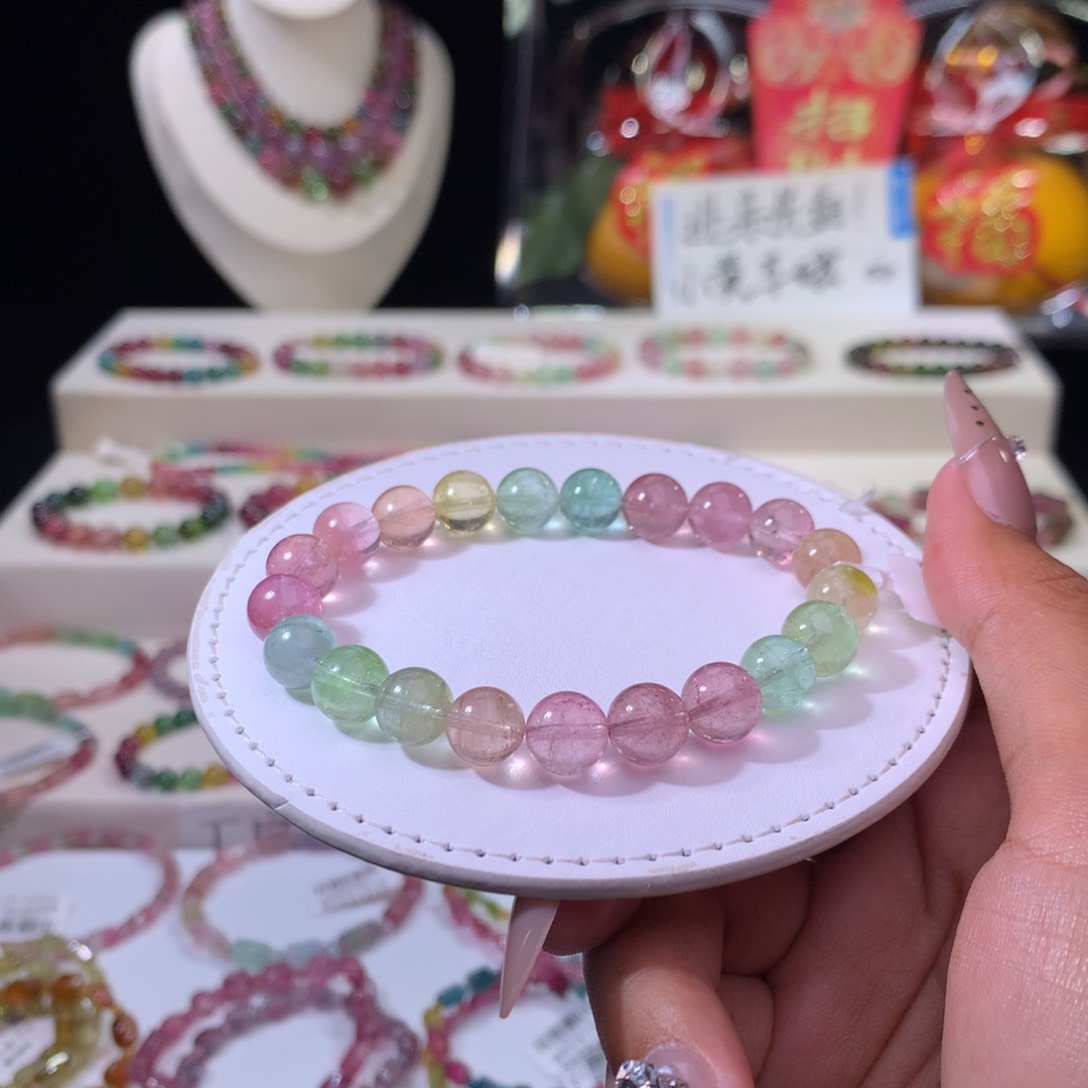 碧玺手链未镶嵌碧玺