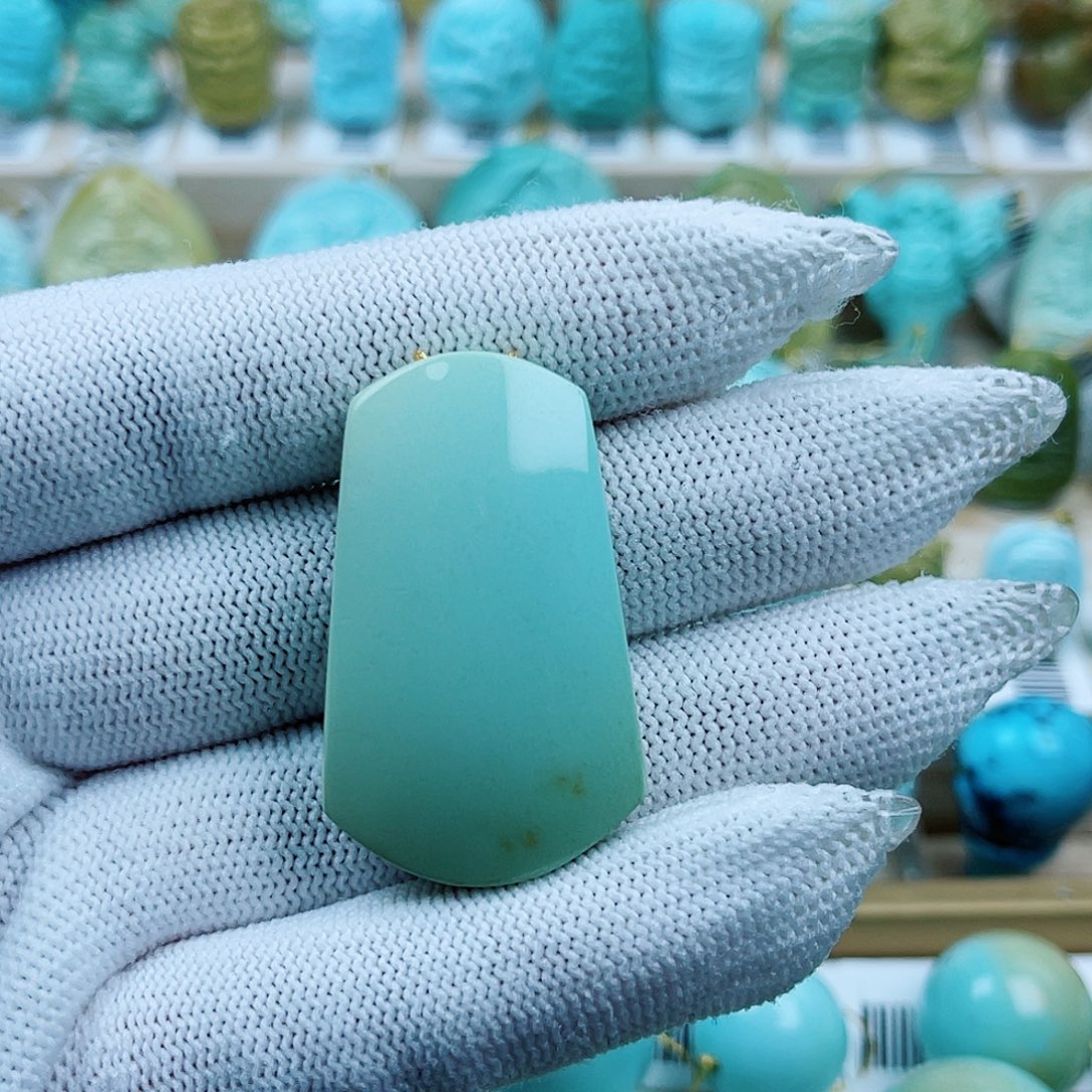 @***双绿松石未镶嵌珠宝奇石